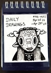 Daily Drawing Notepad Cover 10
