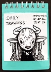 Daily Drawing Notepad Cover 11