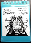 Daily Drawing Notepad Cover 24