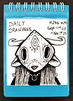 Daily Drawing Notepad Cover 6
