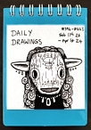 Daily Drawing Notepad Cover 9