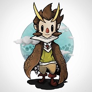owlboy otus drawing